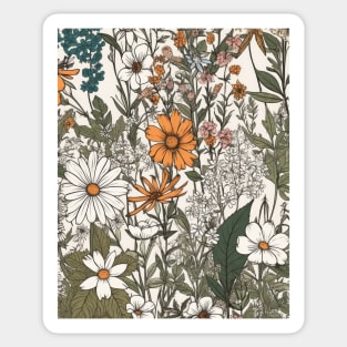 Wildflowers - Botanical Bliss 05 Sticker